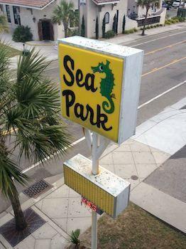 Sea Park Motel Myrtle Beach Bagian luar foto